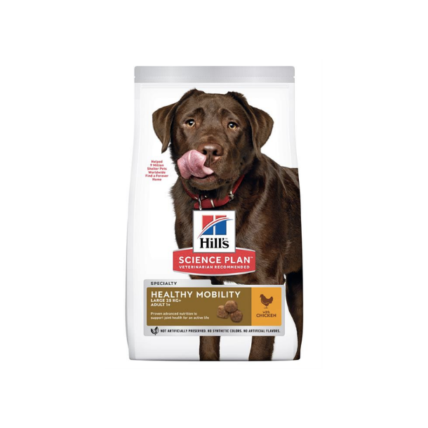 Hill's Science Plan Hundefoder Voksen - Healthy Mobility Large m. kylling 12 kg.